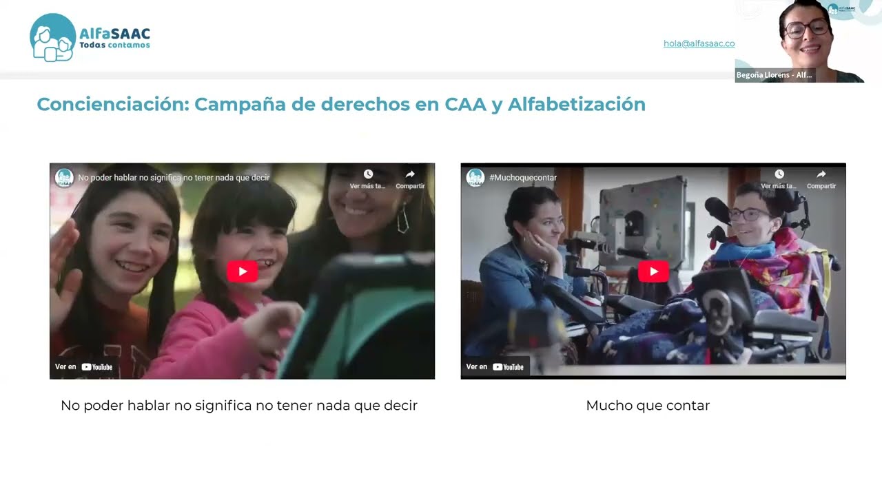Charla informativa Proyecto Alfasaac | ASPM