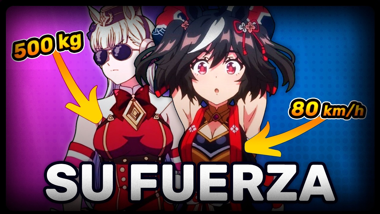 El físico de las chicas caballo de Umamusume no tiene sentido