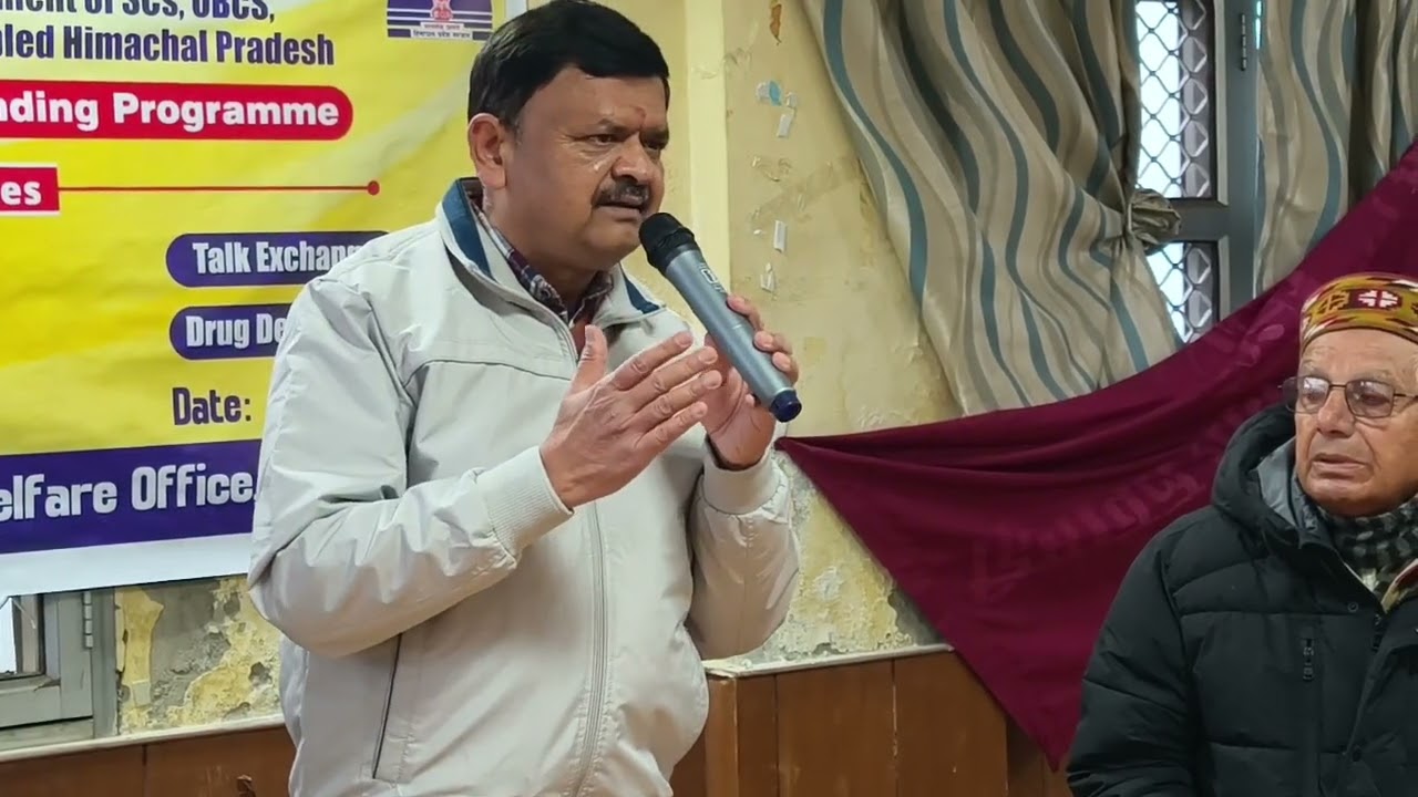 Dr Sanjay Agrawal at Intergenerational Bonding Programme, Ministry of Social Justice.