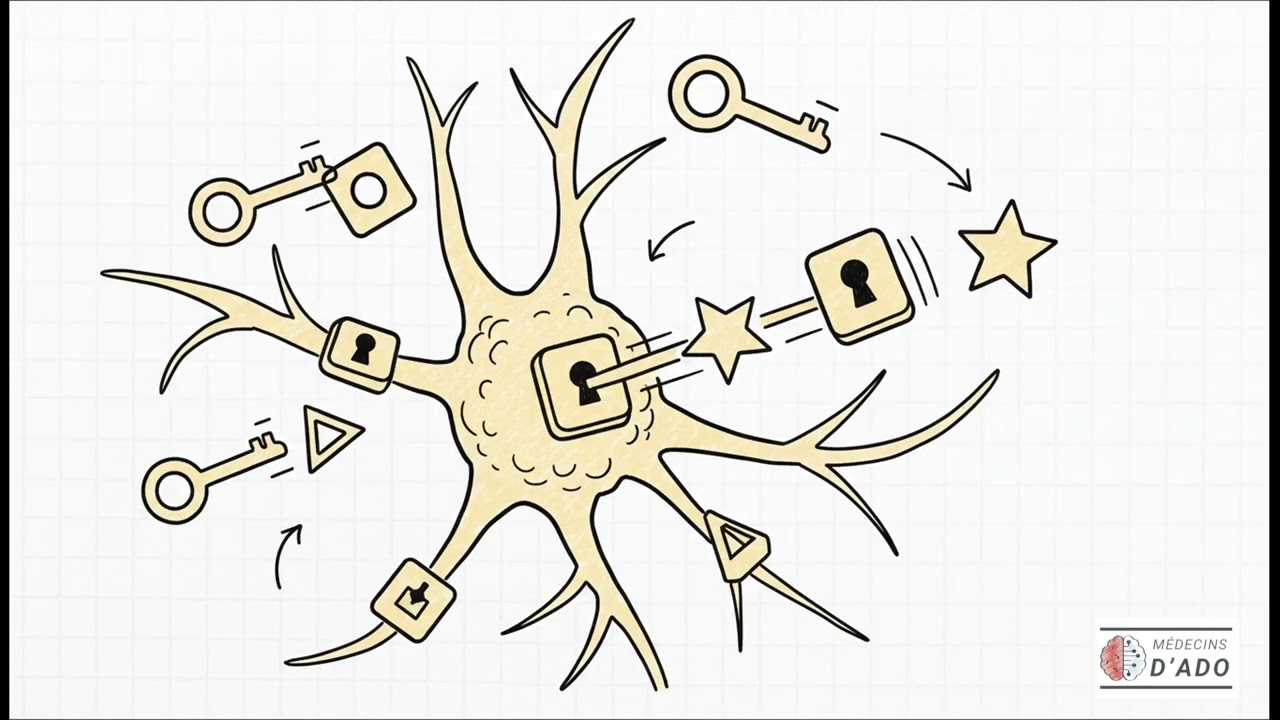 Les canaux ioniques : les portes du neurone