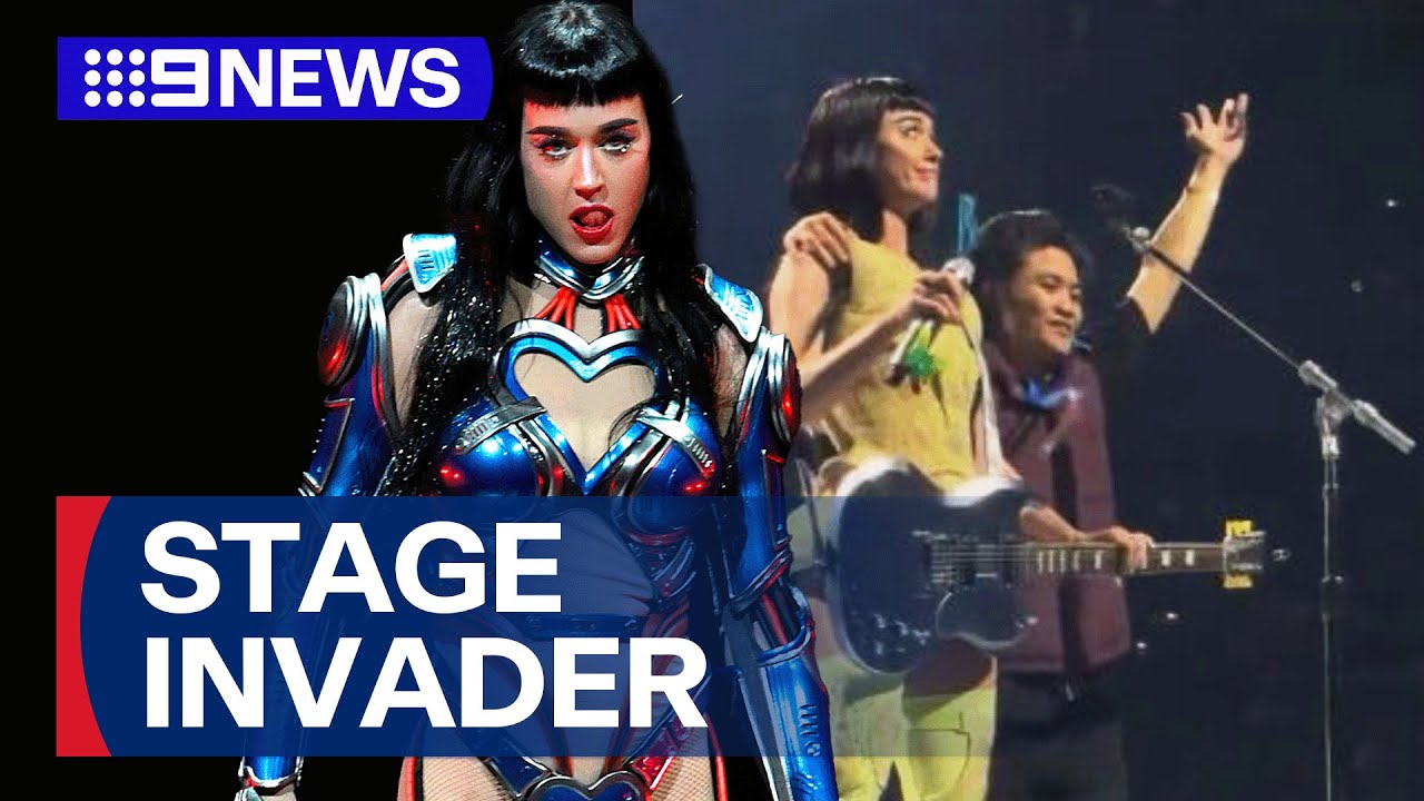 Katy Perry stage invader speaks out | 9 News Australia
