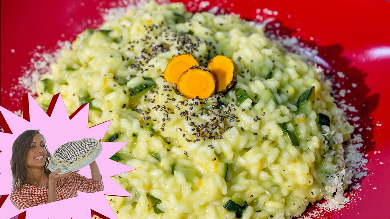 Risotto alla Curcuma e Zucchine