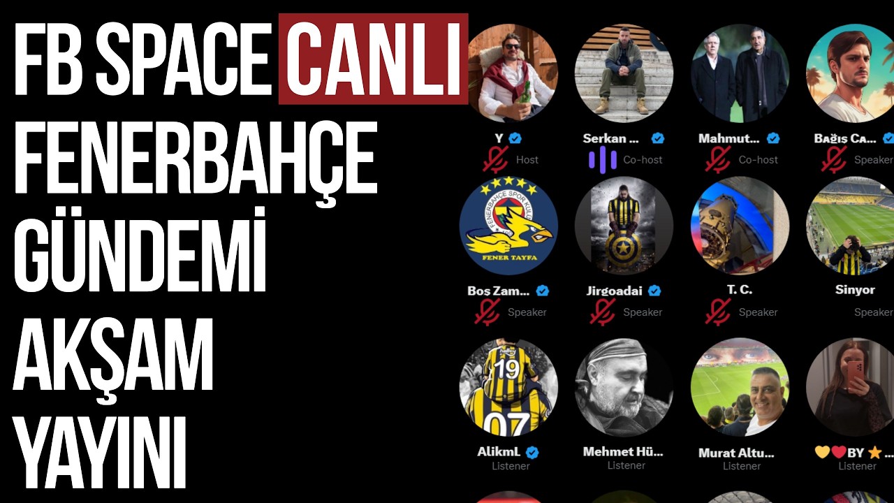 FB Space Odası | Akşam Yayını 9.3.2026