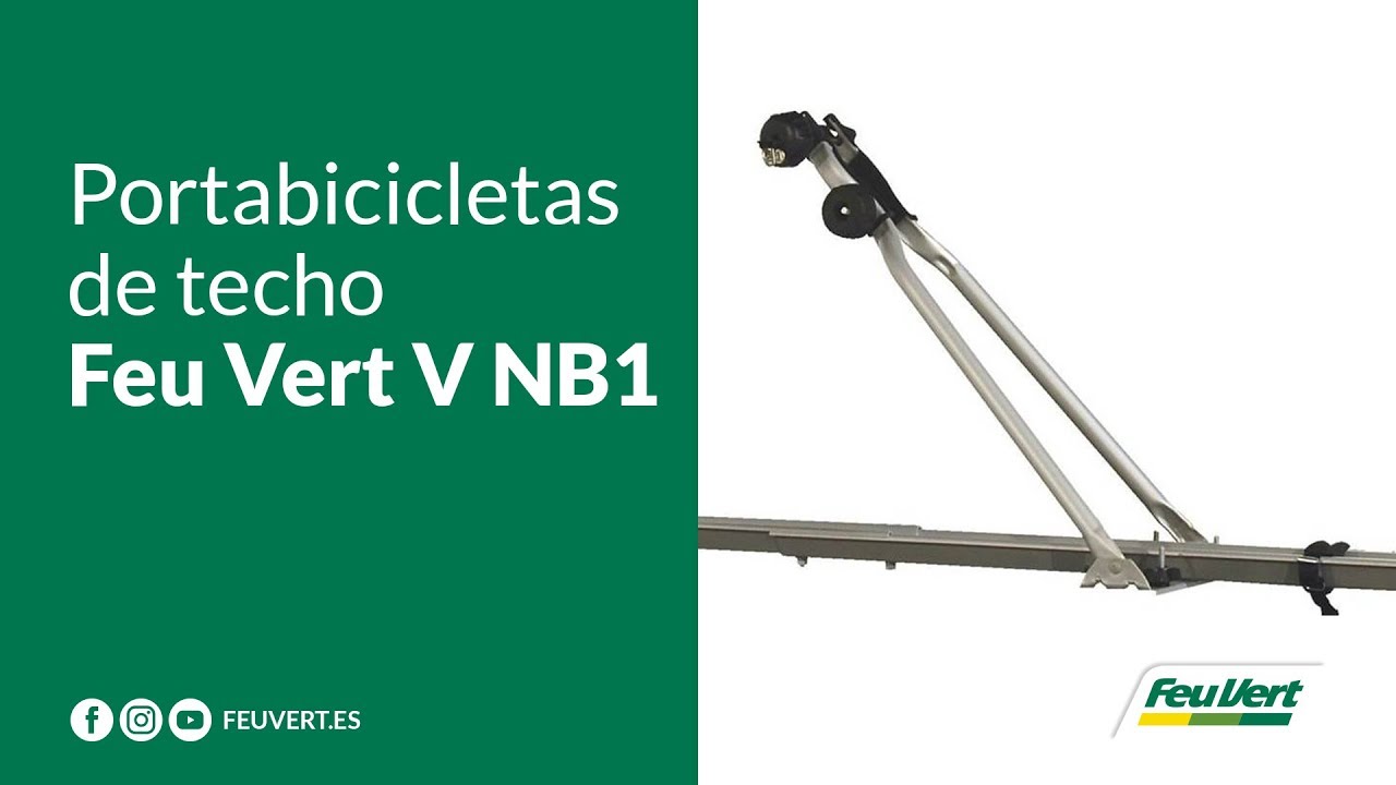 Portabicicletas de techo Feu Vert V NB1