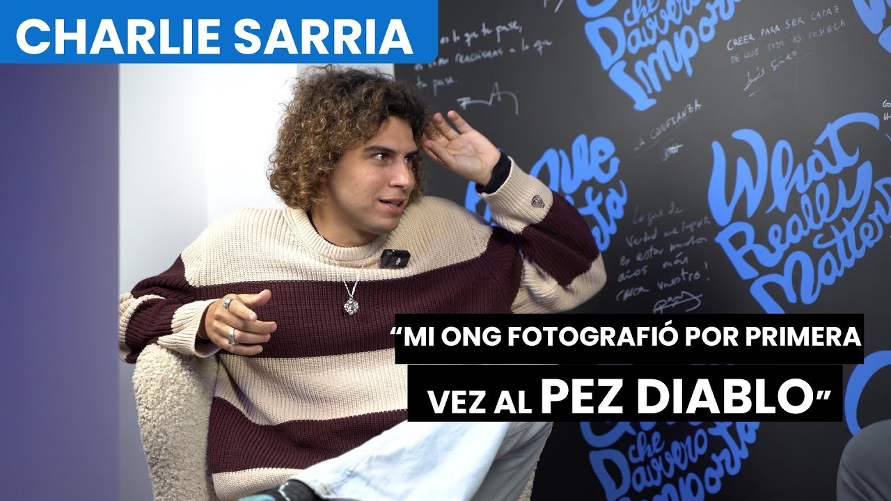 CHARLIE SARRIA. NATIONAL GEOGRAPHIC, PEZ DIABLO Y TIBURONES | EL PATIO de BYG 1X04