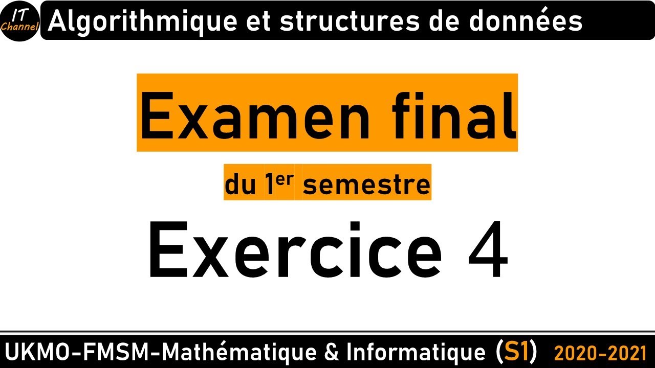 Corrigé_Examen_ASD1 : Exercice 04 حل التمرين الرابع من الامتحان