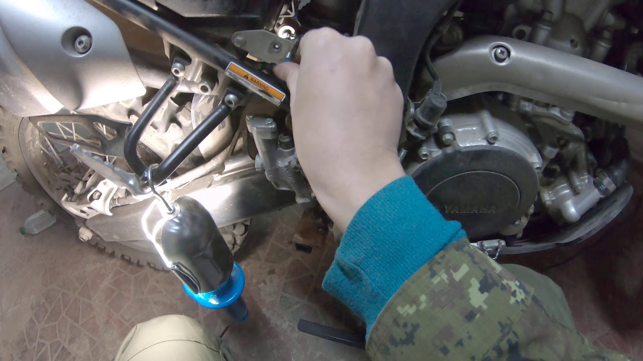 Yamaha WR250R restore EXUP. How to setup EXUP