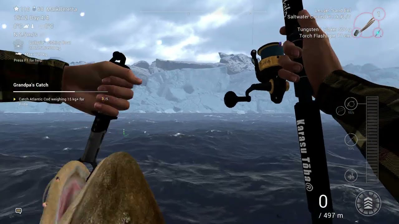 FishingPlanet Norway Skarland Fjord Unique Coalfish
