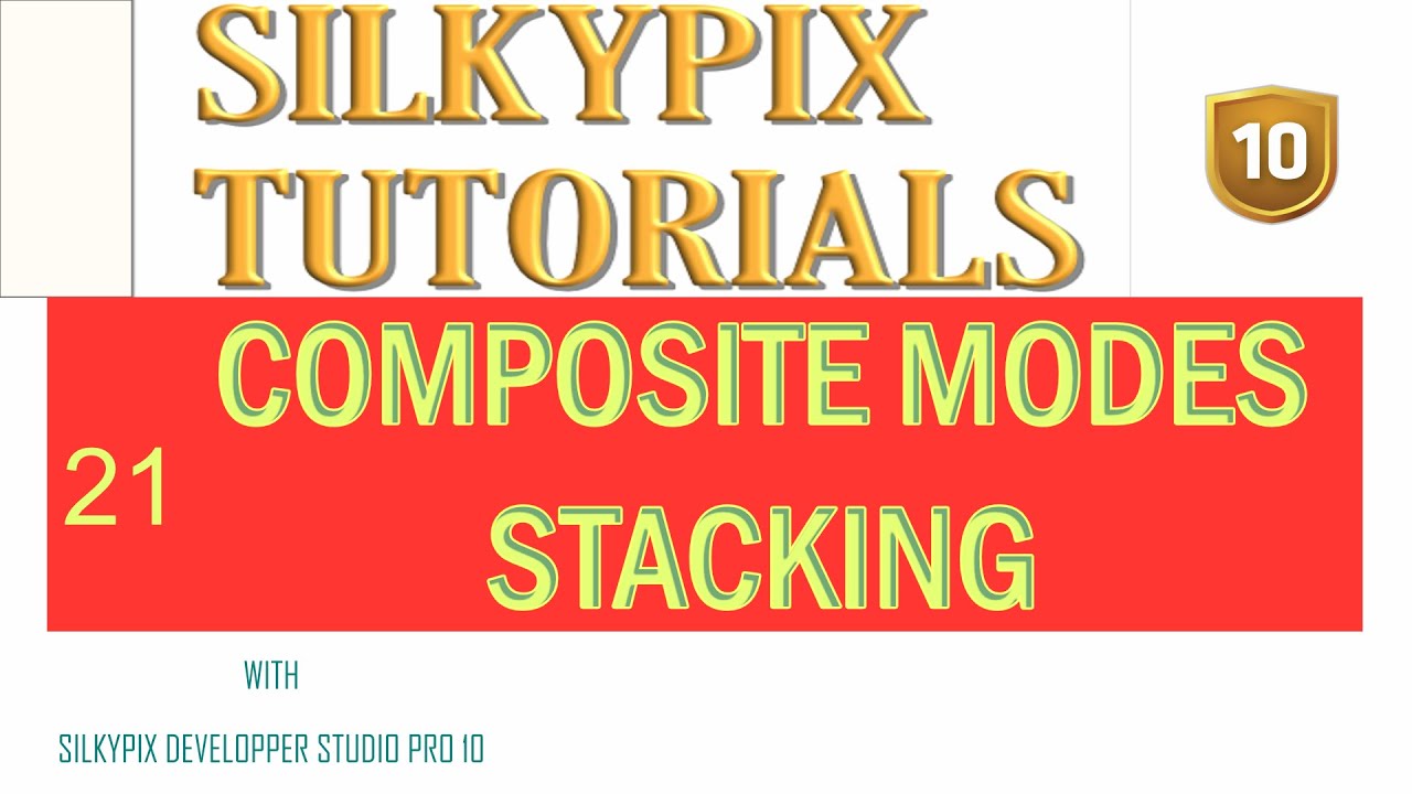 IMAGE NOISE REDUCTION BY STACKING PHOTOS IN SILKYPIX DEVELOPER PRO 10.