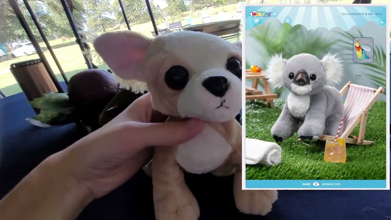 First impressions on the new webkinz plush