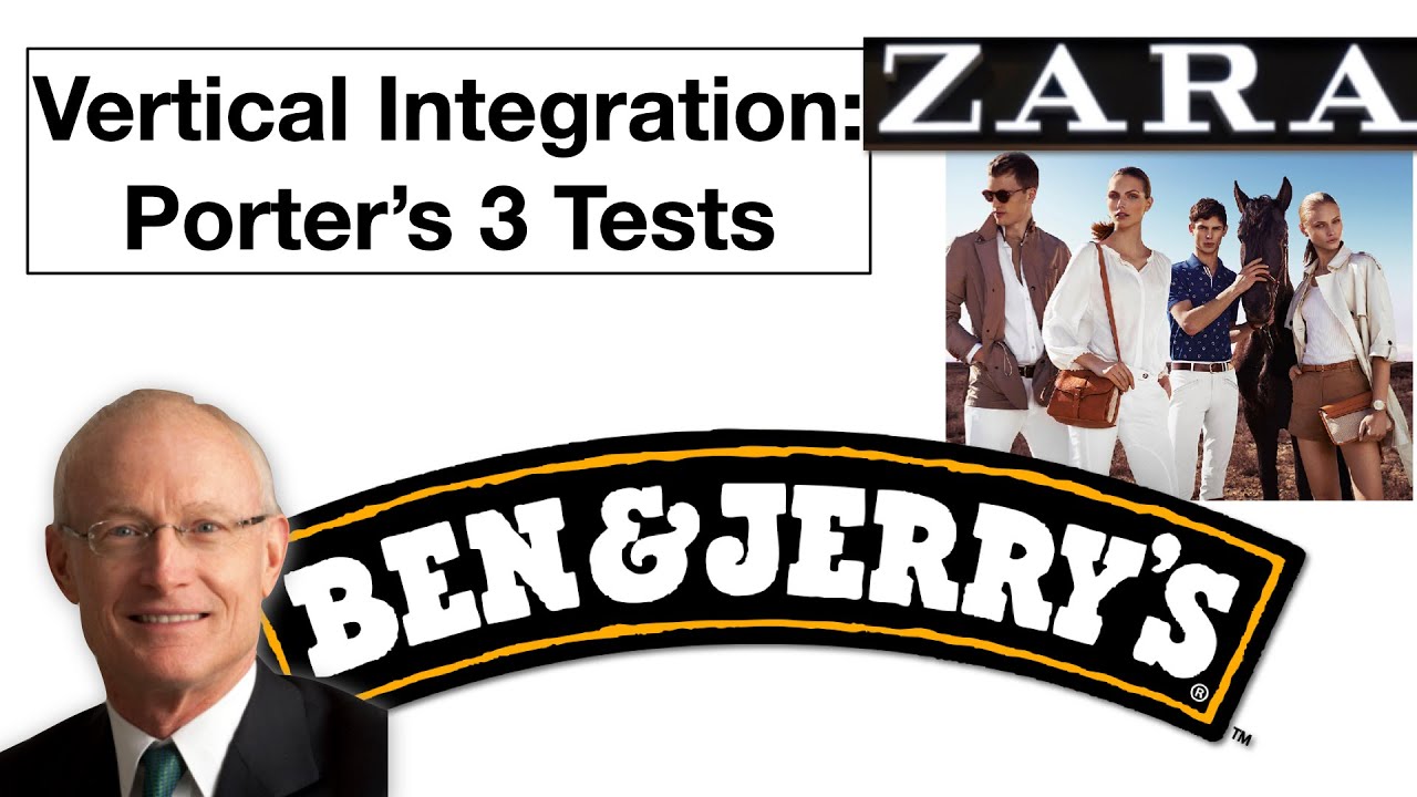 Вертикальная интеграция: три теста Портера на примере Zara и Ben & Jerry's
