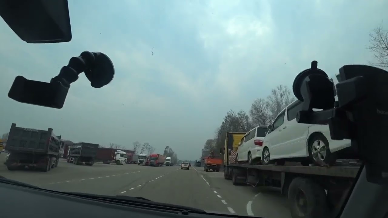 Перегон Toyota Roomy Владивосток - Истра , май 2023 г.