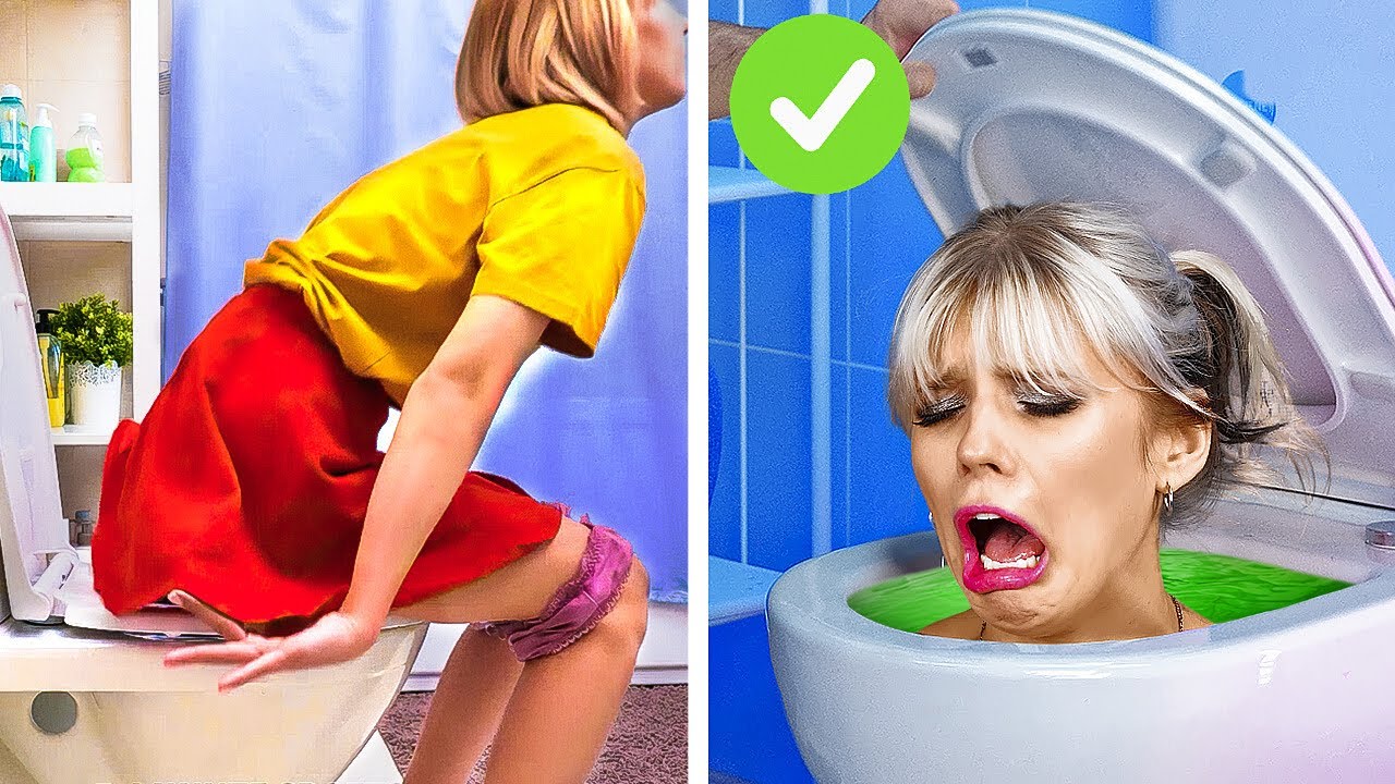Skibidi Toilet? 🚽 Restroom Pranks and Hacks for Any Occasion