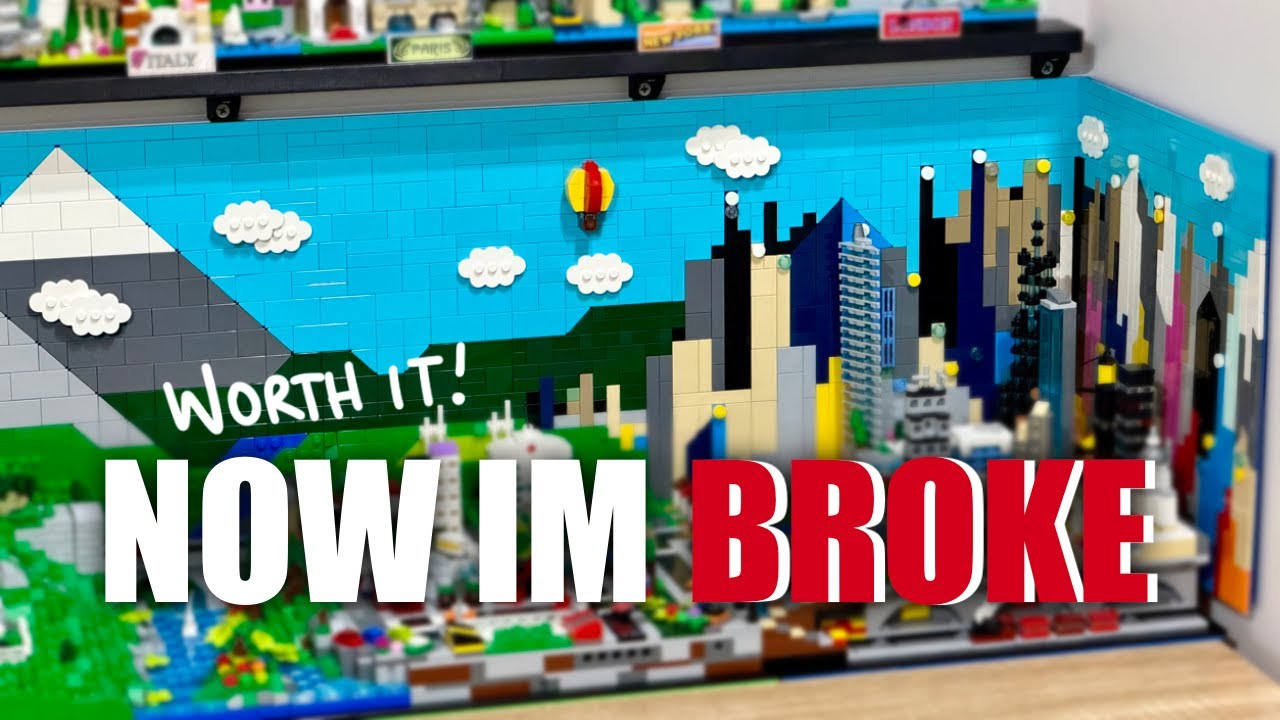 I Built the COOLEST LEGO City Background