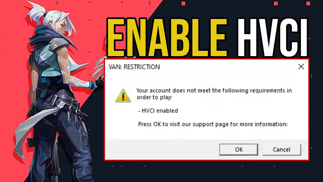 How To FIX HVCI Enabled In Valorant