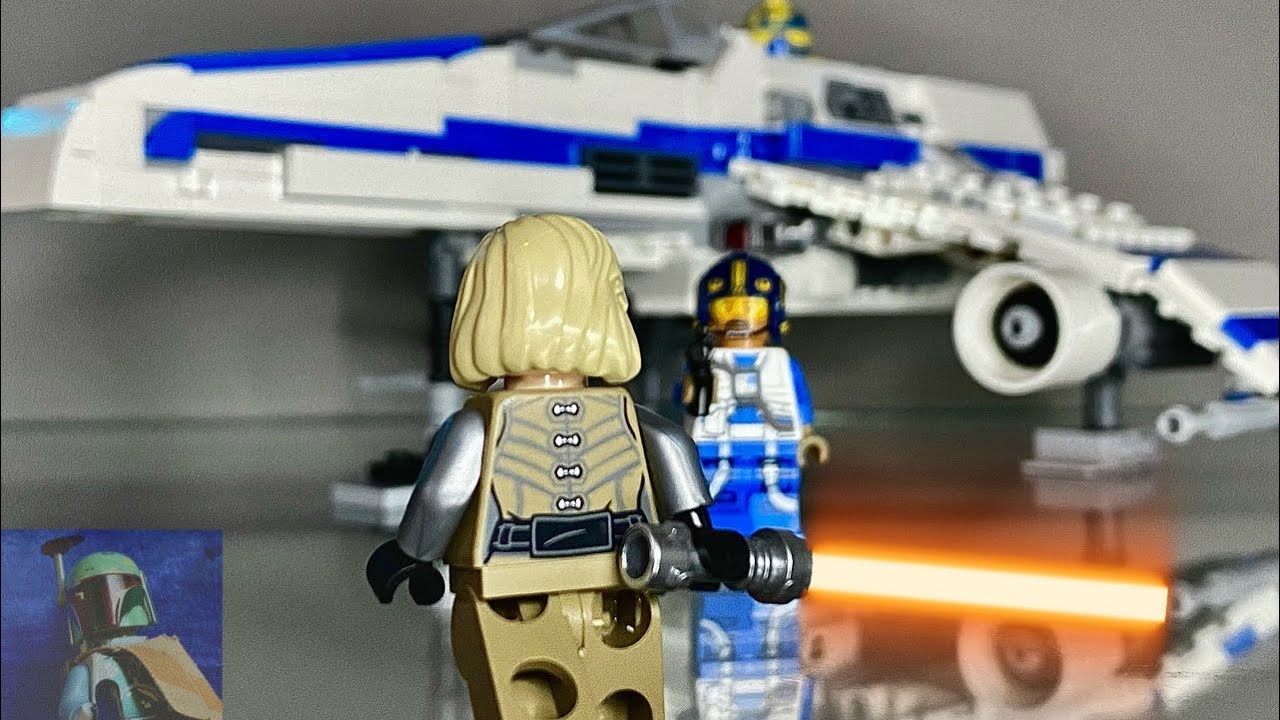 LEGO Star Wars 75364 New Republic E-Wing vs. Shin Hati's Starfighter Speedbuild