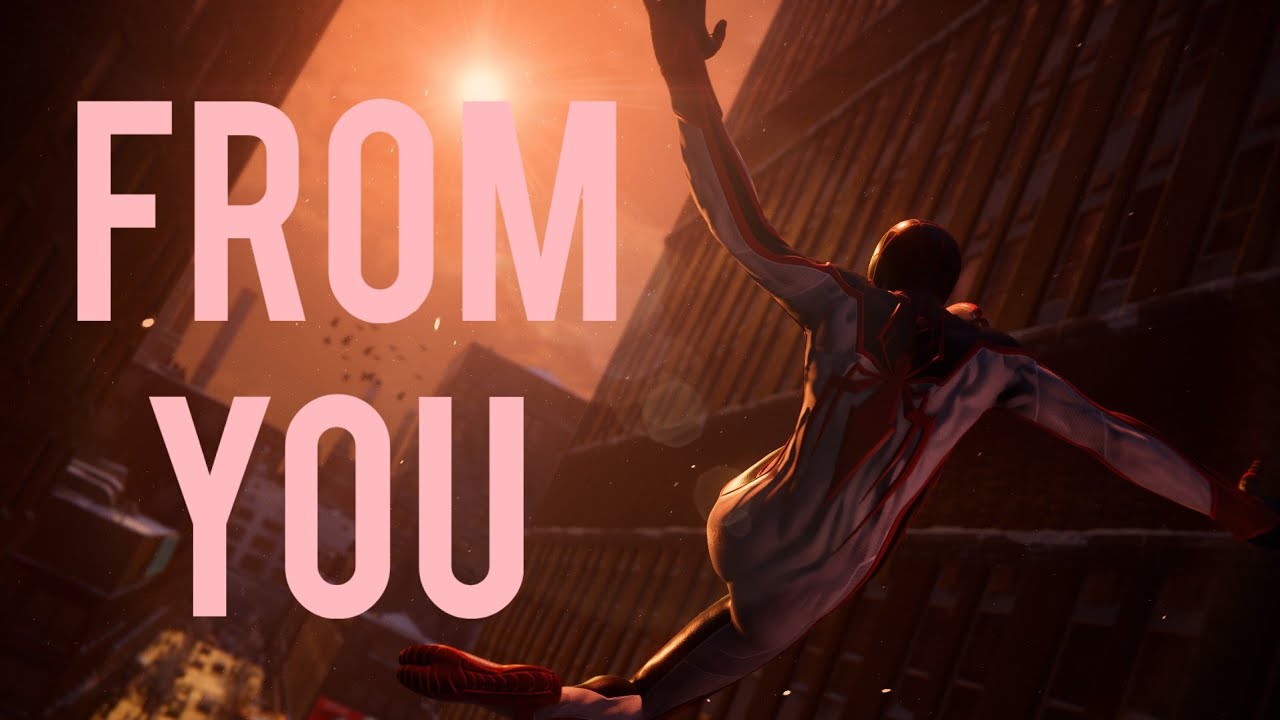 From You - Bonobo ft. Joji | Web Swinging to Music in Spider-Man Miles Morales