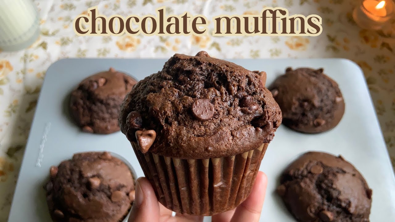 Chocolate Muffins ♡ Bake With Me