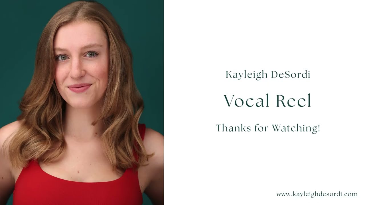 Kayleigh DeSordi Vocal Reel