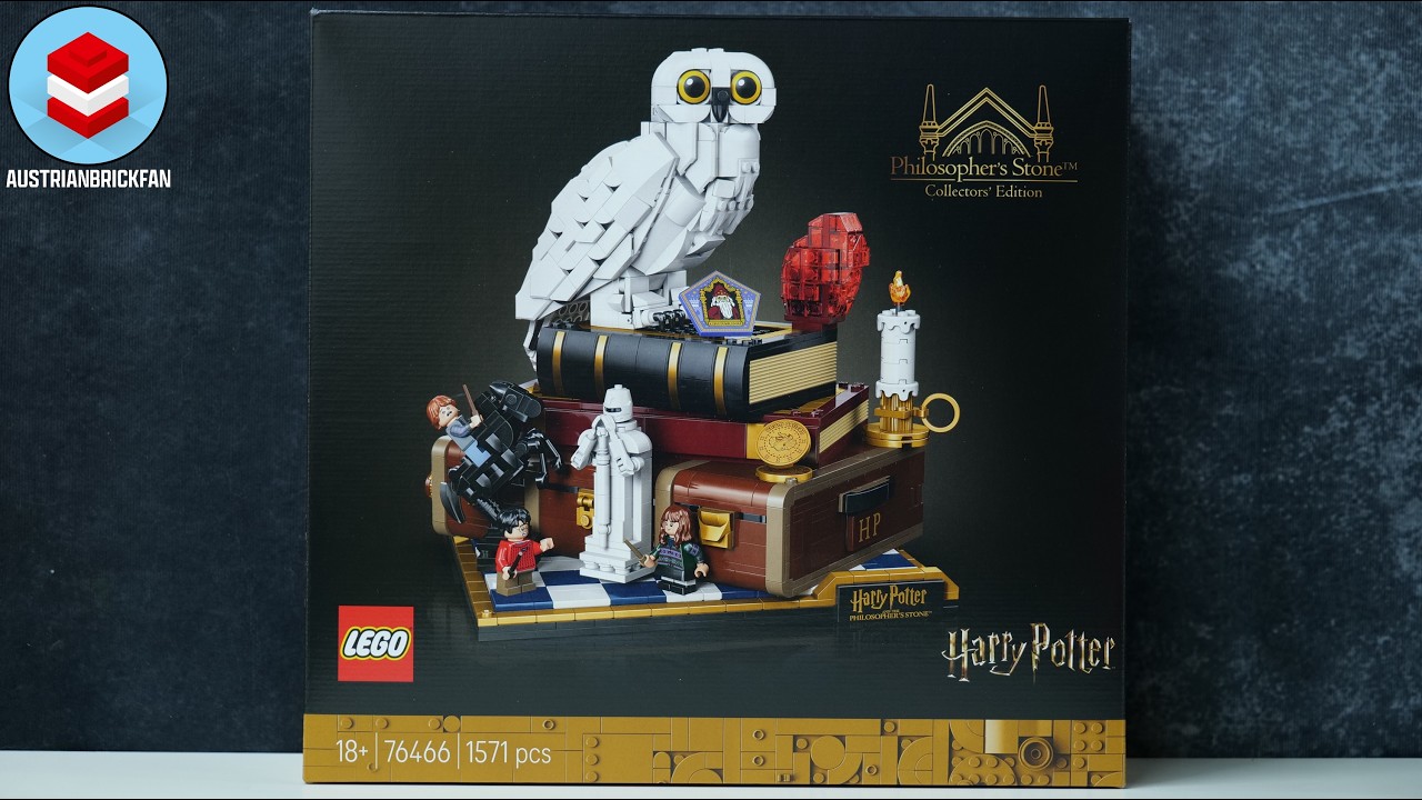 LEGO Harry Potter 76466 Philosopher's Stone - Collectors' Edition   LEGO Speed Build Review