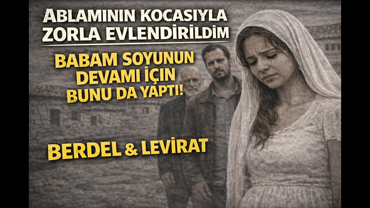 BABAMIN SOYUNU DEVAM ETTİRMEK İÇİN ABLAMININ KOCASIYLA EVLENDİM! TÖRE DEDİLER ENİŞTİME VERDİLER!