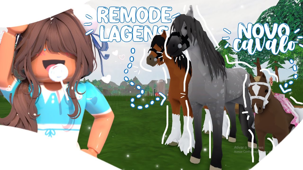 NOVA ATUALIZAÇÃO HORSE VALLEY! NOVO CAVALO + REMODELAGEM DO CLYDE, ANDALUZ E PÔNEI E MUITO MAIS!