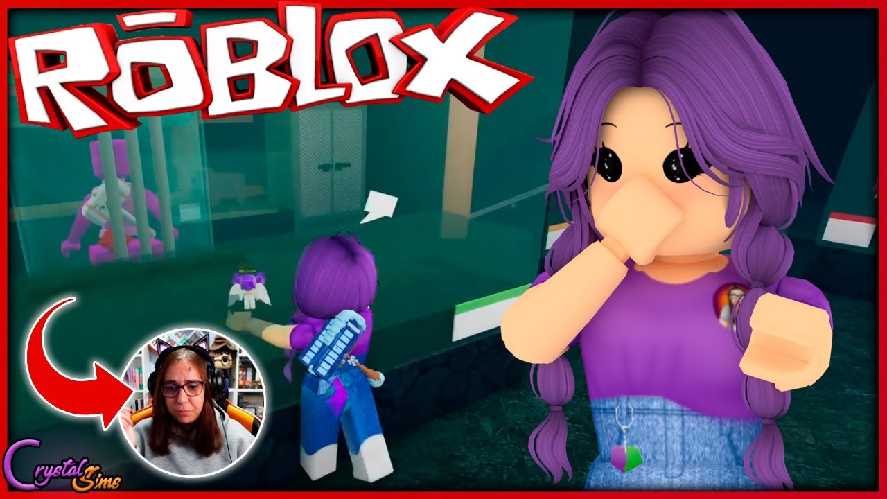 INTENTO AYUDARLE PERO TIENE DEMASIADOS PROBLEMAS | FLEE THE FACILITY ROBLOX | CRYSTALSIMS