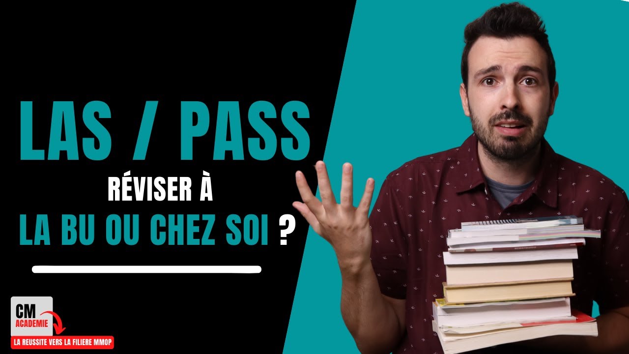 LICENCES LAS / PASS : 📓 Faut-il travailler chez soi ou à la BU pour REUSSIR médecine ?