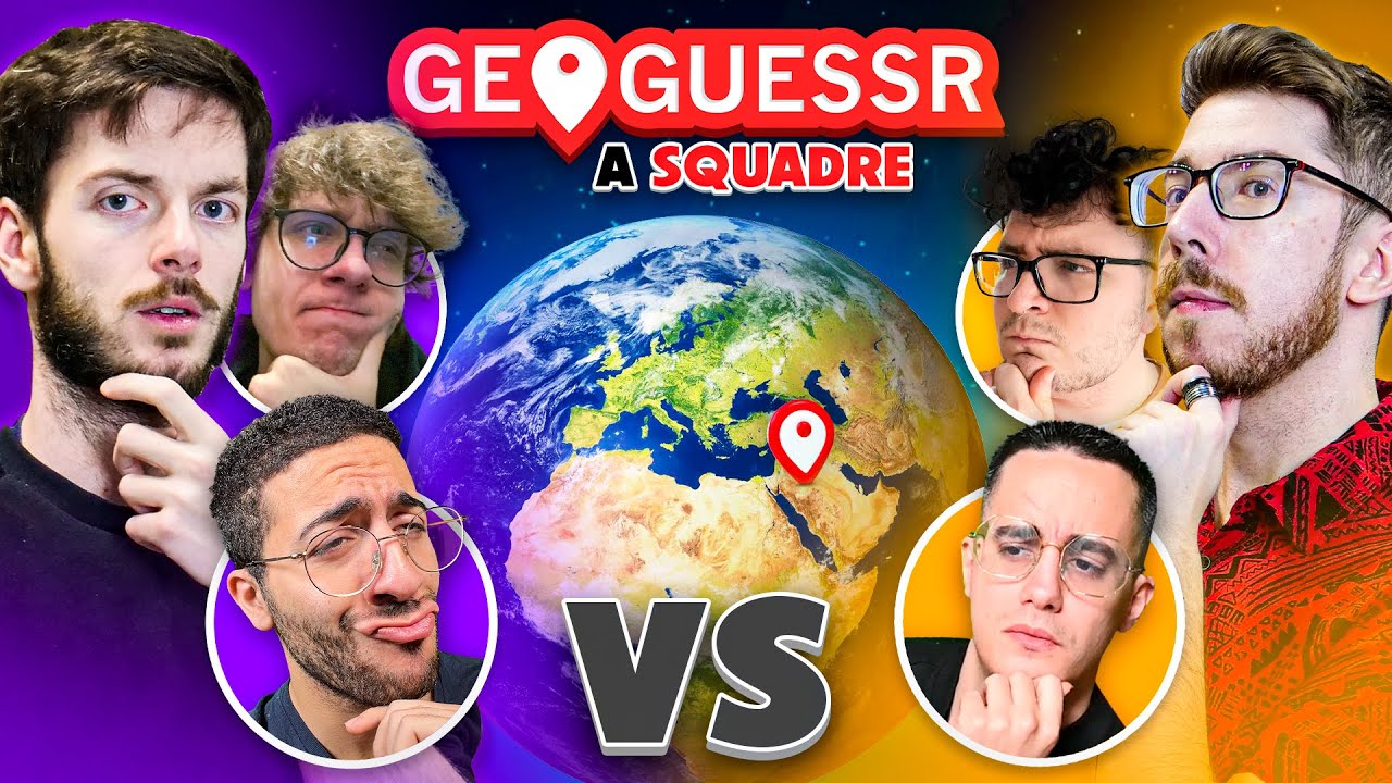 GEOGUESSR A SQUADRE 2 con @Attrix @ImGioee  @dadontheroad & Axel