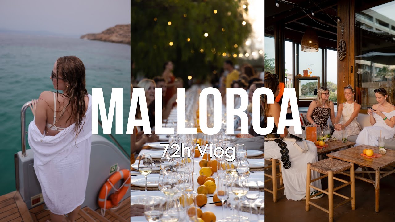 72 Stunden auf Mallorca VLOG 😦 K&S Birthday Event, Katamaran-Tour &&&. - Marie Inspire