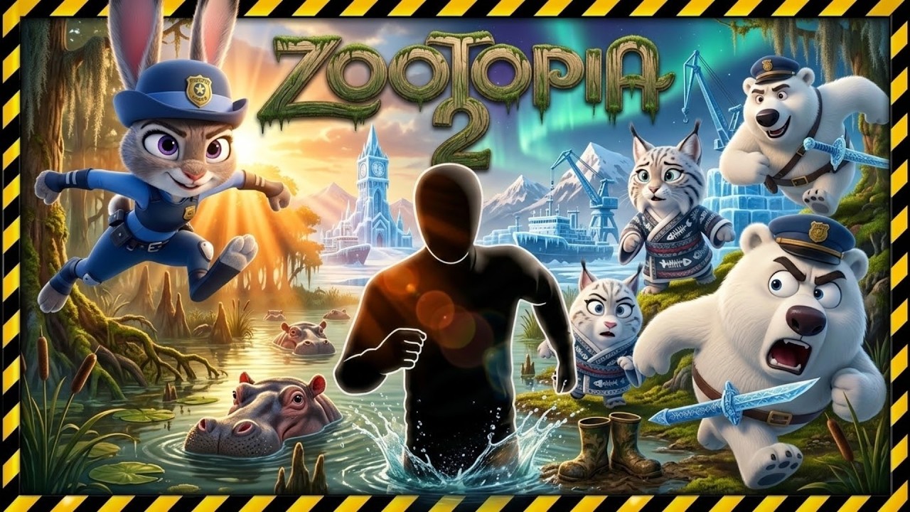 Immersive Interactive Warm Up丨Zootopia Escape Edition | Easy Daily Fitness | Full Body