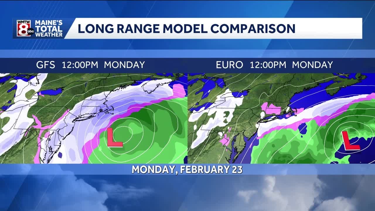 Could Maine see snow Monday?