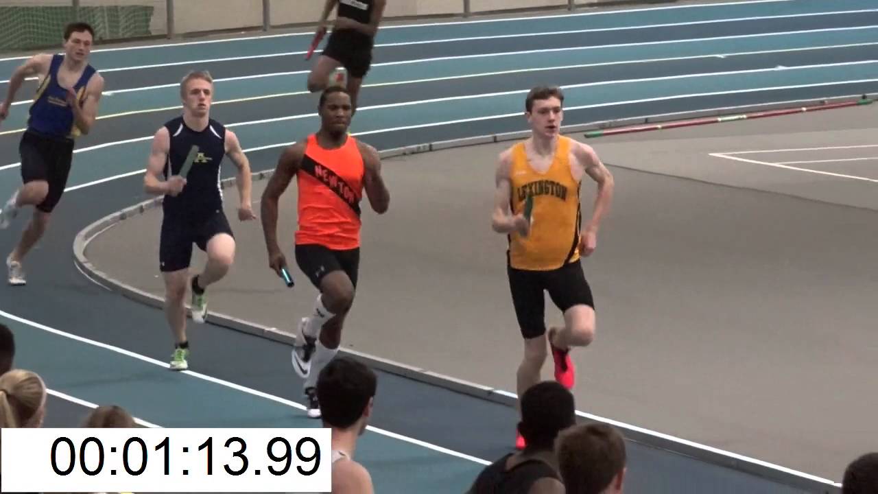 2016 MSTCA D1 Relays 4x400m seeded heat