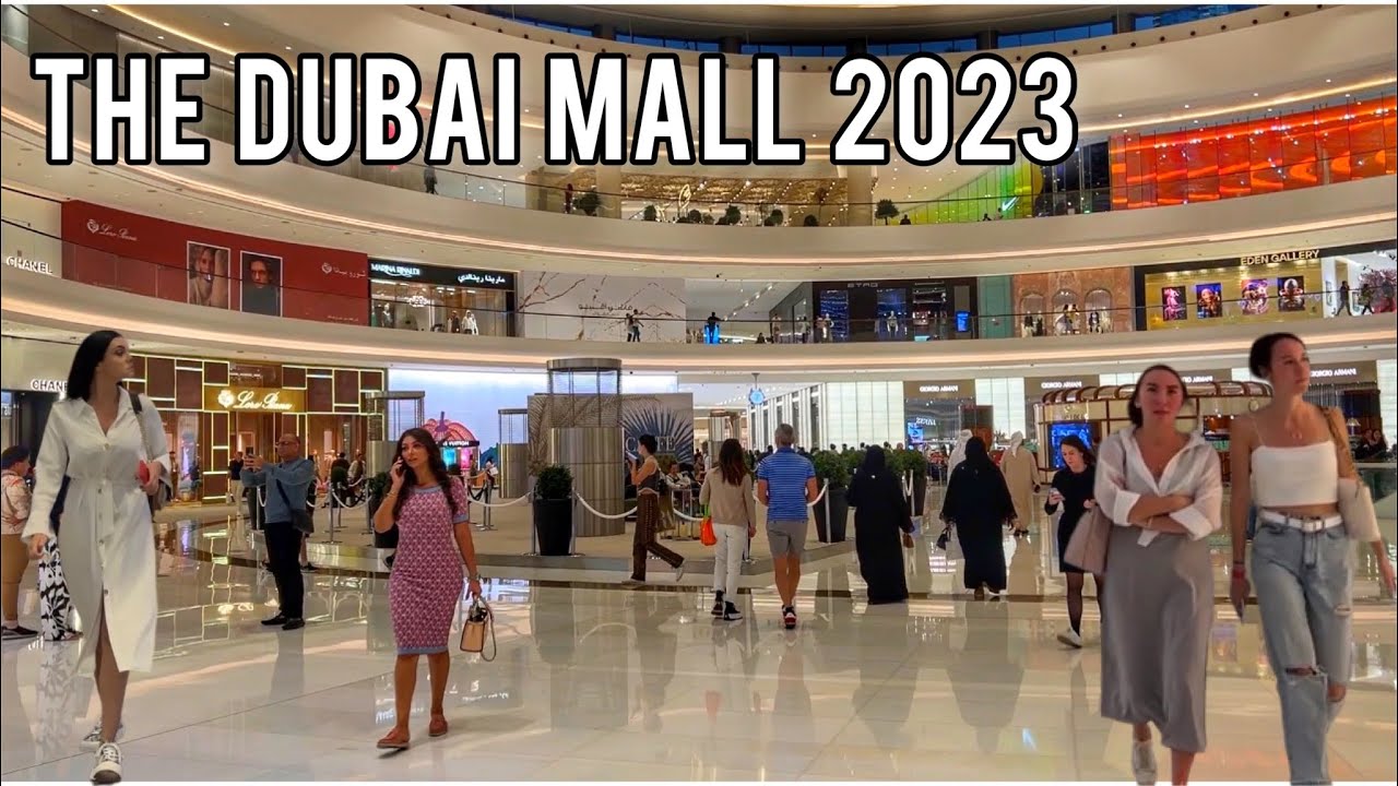 THE DUBAI MALL 2023| World’s Largest Mall | Weekend Shopping | Complete Walking Tour