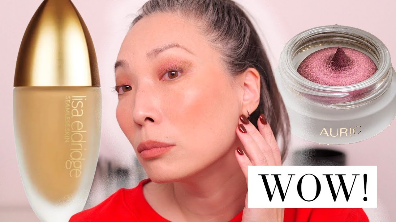 Trying New Makeup - Lisa Eldridge | Rouje Paris | AURIC #mishmas Day 8