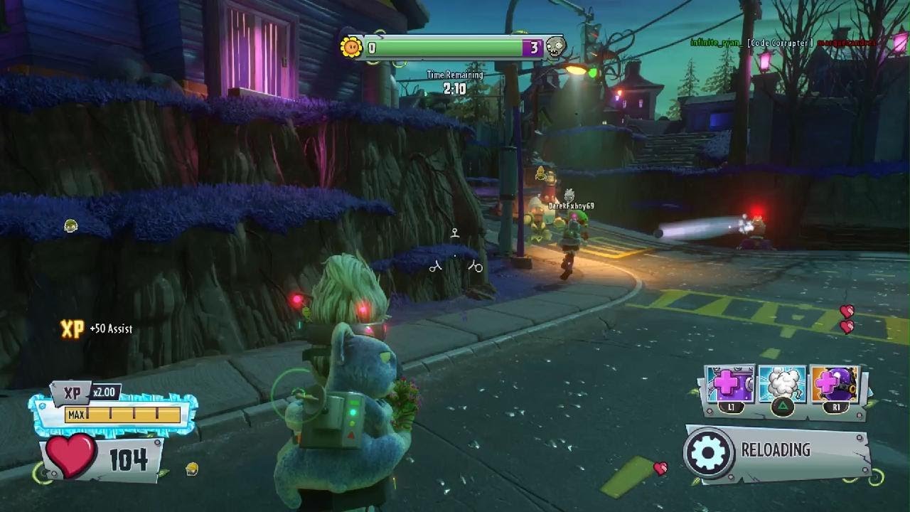 PVZ GW2: 93 Kills with Zoologist on Get off my lawn a thon