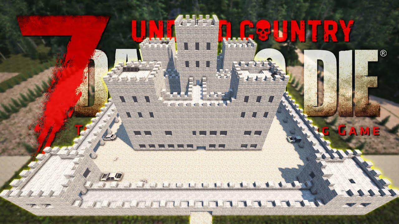 【7DTDMOD】遂に追加された大型建造物”Tier6一掃クエスト”を攻略して特別な報酬を手に入れろ！「7 Days to Die UndeadCountry」実況プレイ #26