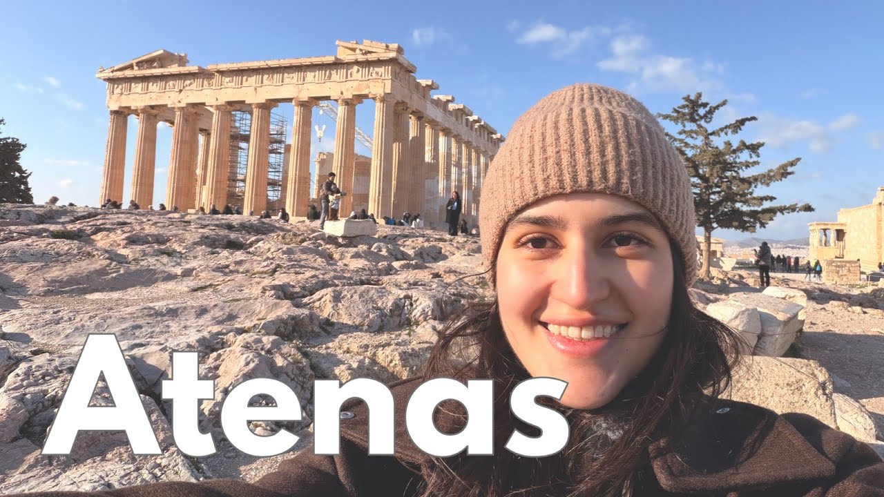 VISITANDO ATENAS que me hizo sentir como en Bogotá pero con ruinas históricas 