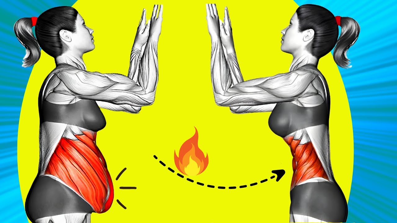 ➜ 30 Min STANDING Exercise to Lose That STUBBORN BELLY FAT