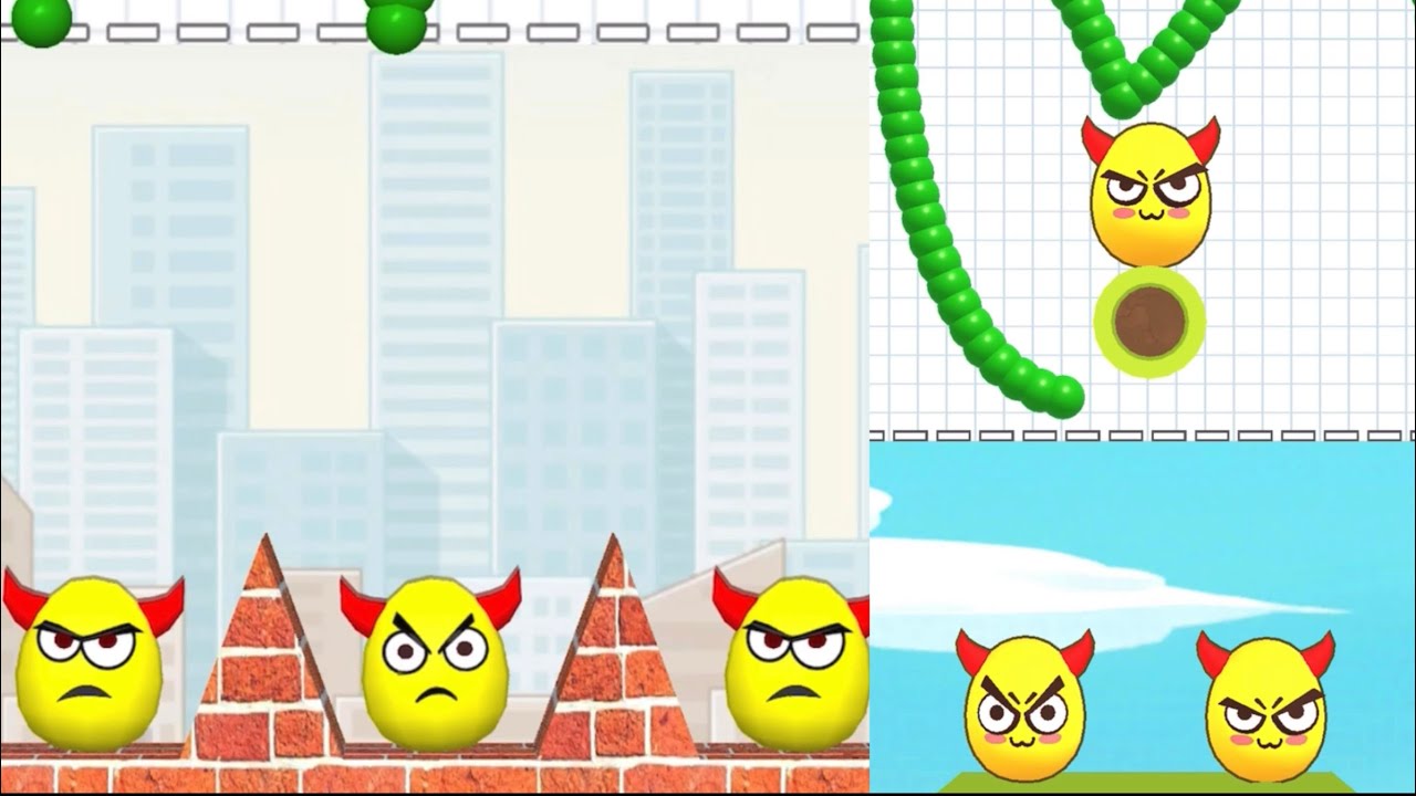 Draw to smash:Logic puzzle vs Draw to break:Logic puzzle //double gameplay part 1