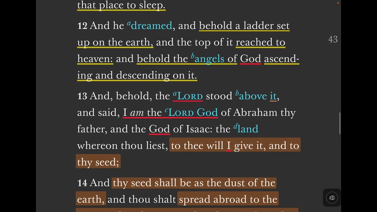CFM S2E75B. Gen 28. Jacob’s Ladder.