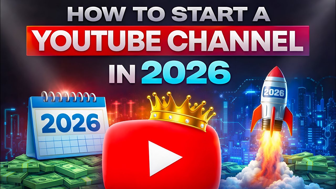 How to Start & Grow a YouTube Channel in 2026