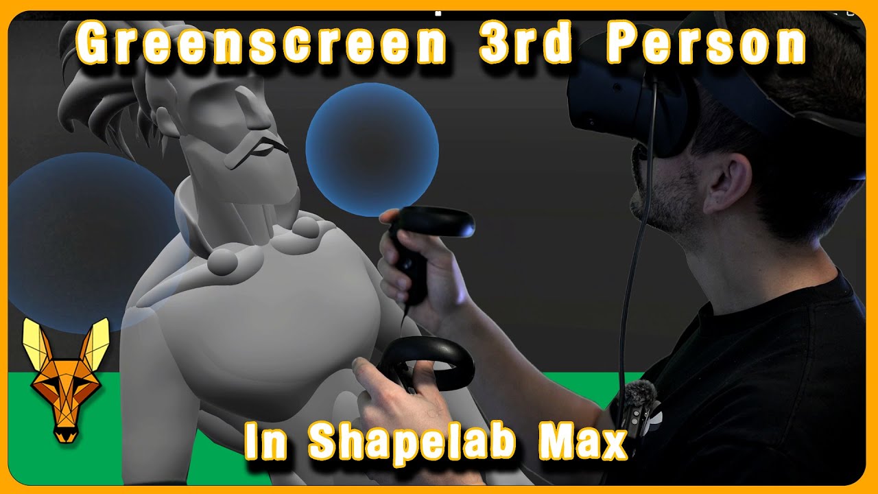 3rd person view in shapelab vr
