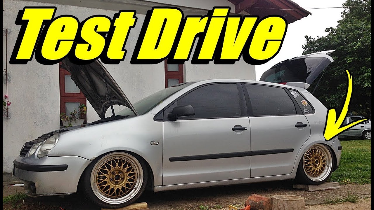 Primeiro teste da nova Suspensão a Ar do Polo!