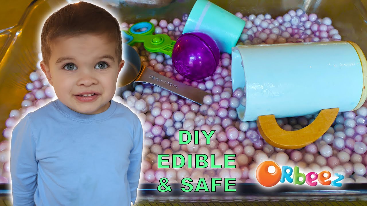 Making SAFE Orbeez for my toddler!