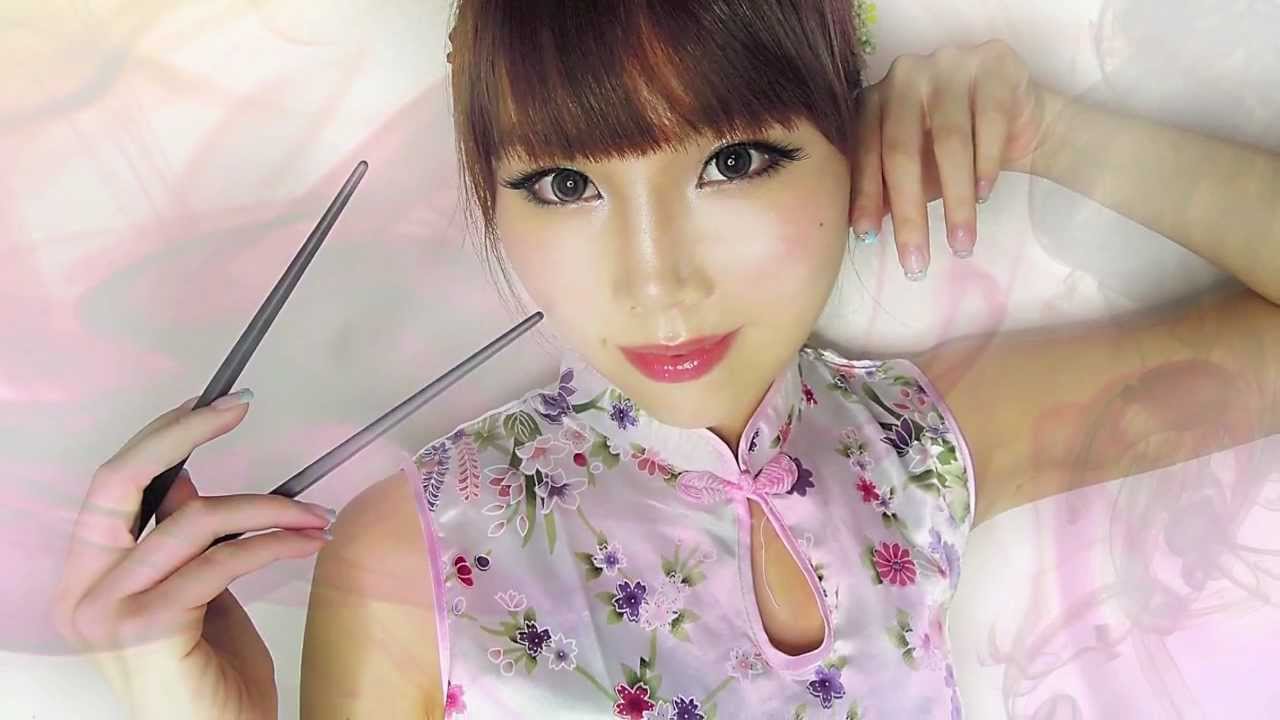 Chinese Shanghai Girl Sexy Look 中國風上海女孩妝容