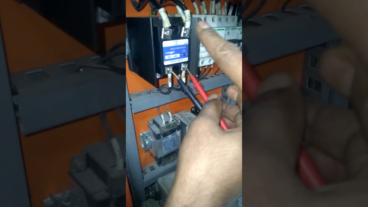 how to check SSR# solid state relay #electrical #shortvideo