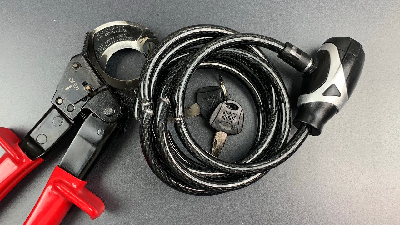[790] TERRIBLE Schwinn Bicycle Cable Lock Picked and Cut