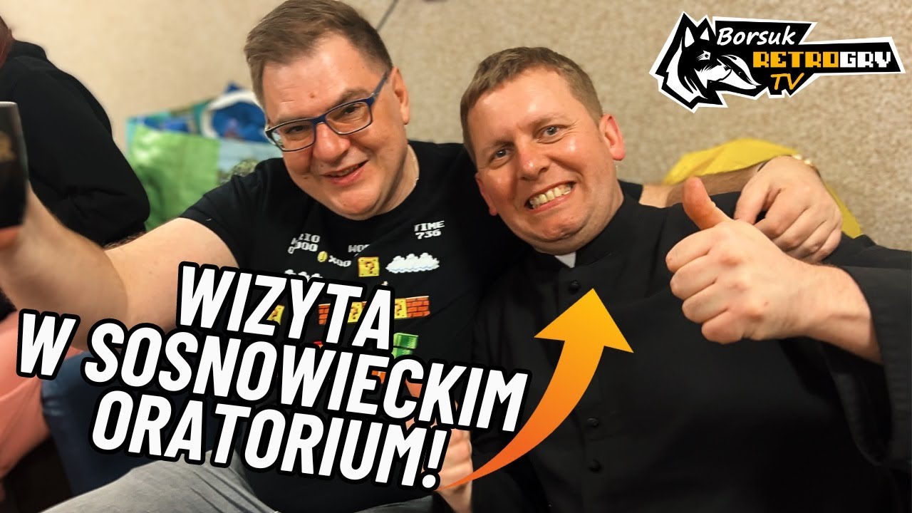 Retro Ksiądz i Retro Strefa Gier dla Dzieciak&oacute;w w Sosnowieckim Oratorium!