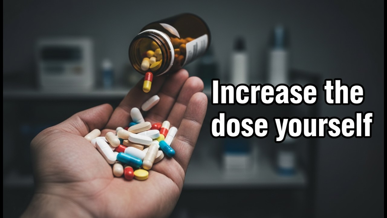 Dangers of Meds: Why Not to Increase the dose yourself